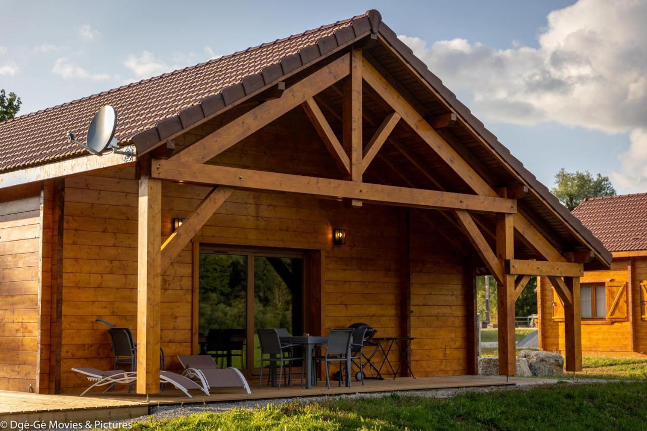 Les Jardins Du Herisson Chalet 2 Bonlieu المظهر الخارجي الصورة
