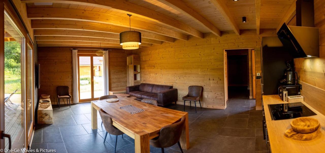 Les Jardins Du Herisson Chalet 2 Bonlieu المظهر الخارجي الصورة