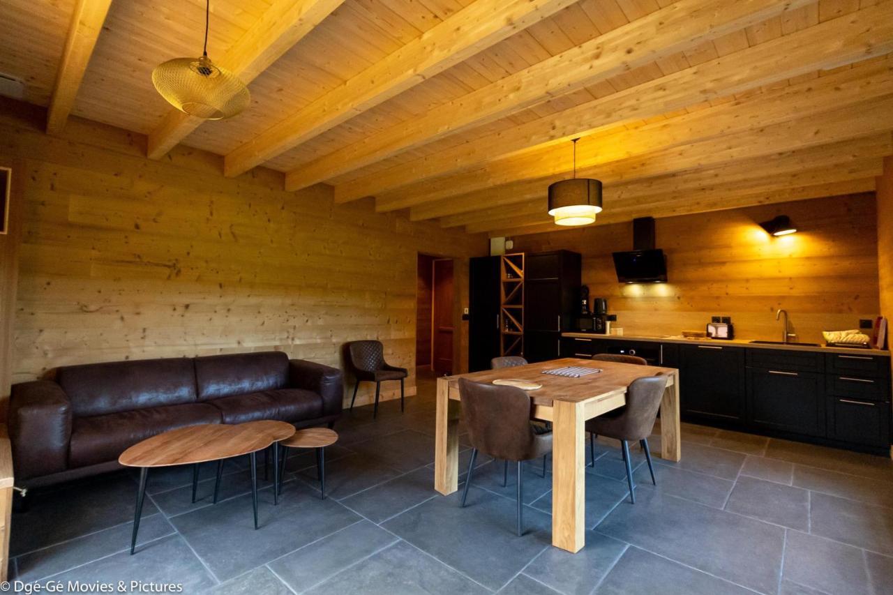 Les Jardins Du Herisson Chalet 2 Bonlieu المظهر الخارجي الصورة